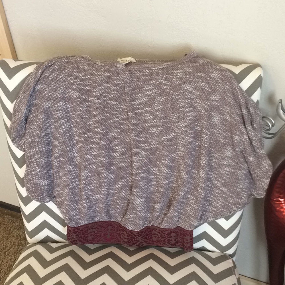 Butterfly sleeve tee